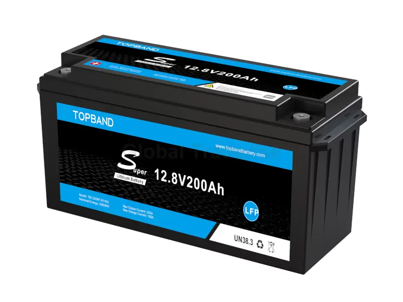 Batterie au lithium LITHIUM T-LFP (12,8 V 200 Ah)